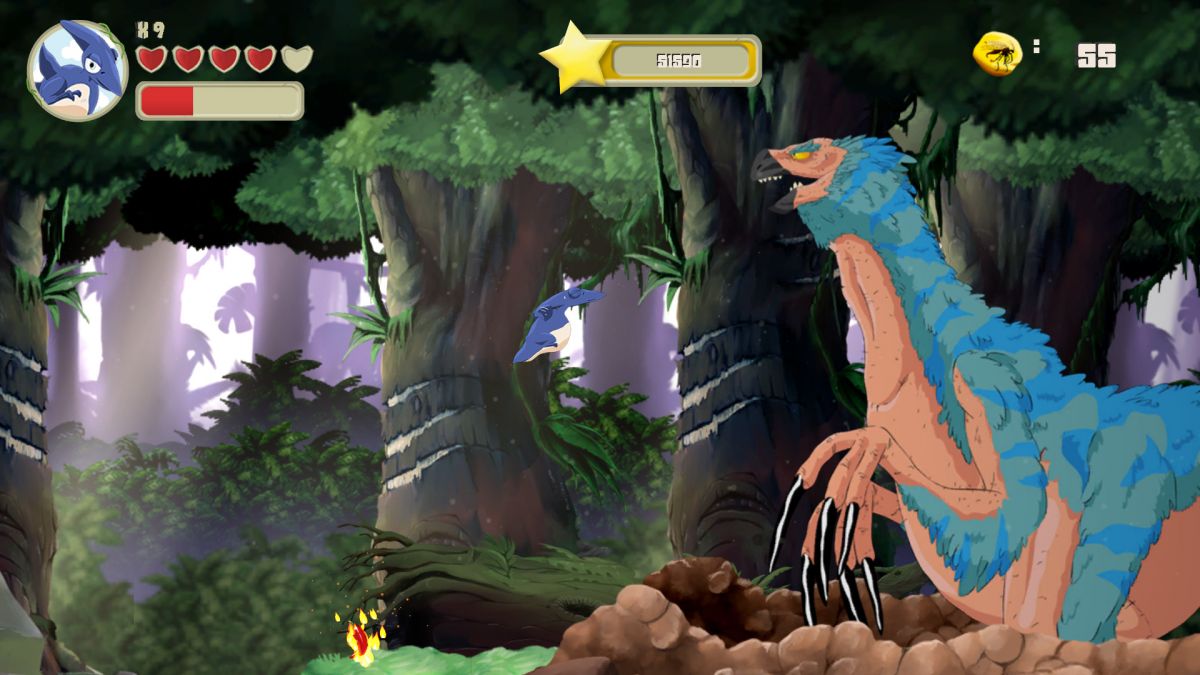 Скриншот 6 к игре Super Saurio Fly: Jurassic Edition