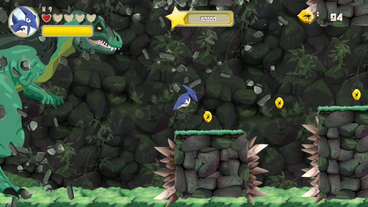 Скриншот 7 к игре Super Saurio Fly: Jurassic Edition