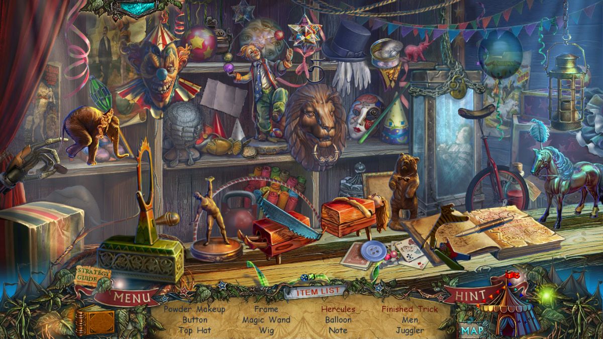 Скриншот 5 к игре Twilight Phenomena: The Incredible Show Collector's Edition