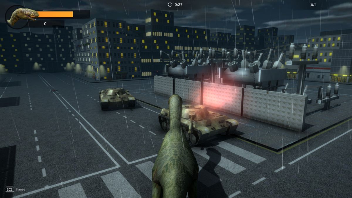Скриншот 5 к игре Jurassic City Walk