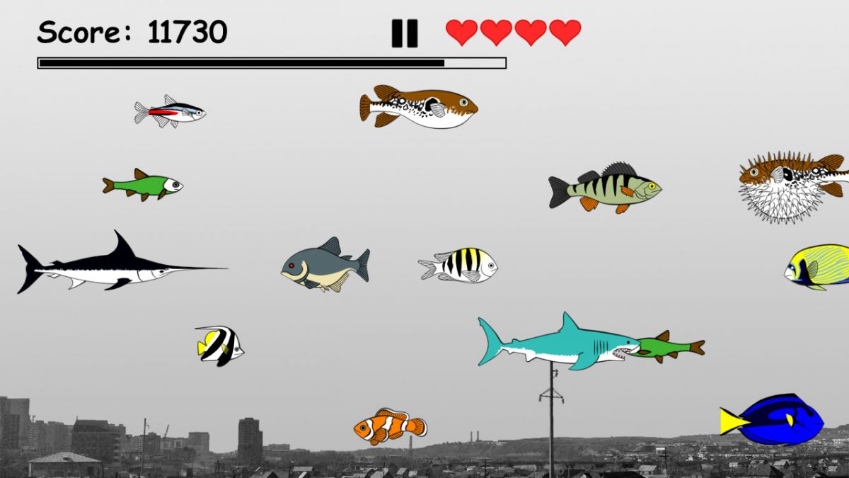Скриншот 5 к игре Hungry Fish Evolution