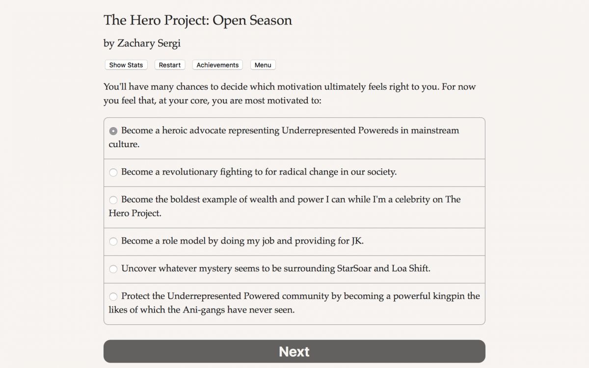 Скриншот 5 к игре The Hero Project: Open Season