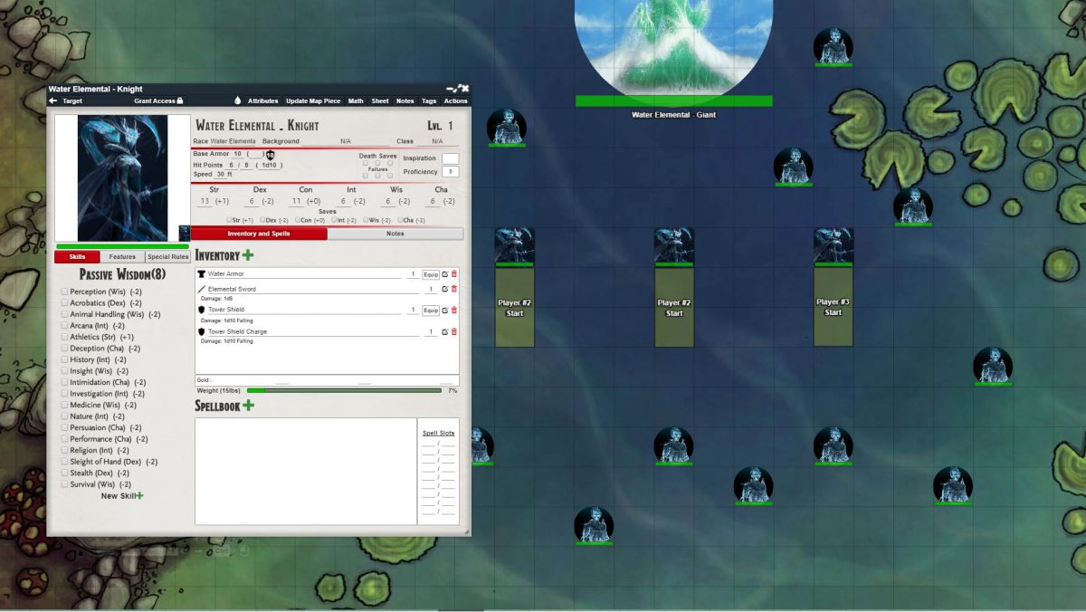 Скриншот 5 к игре GM Forge - Virtual Tabletop