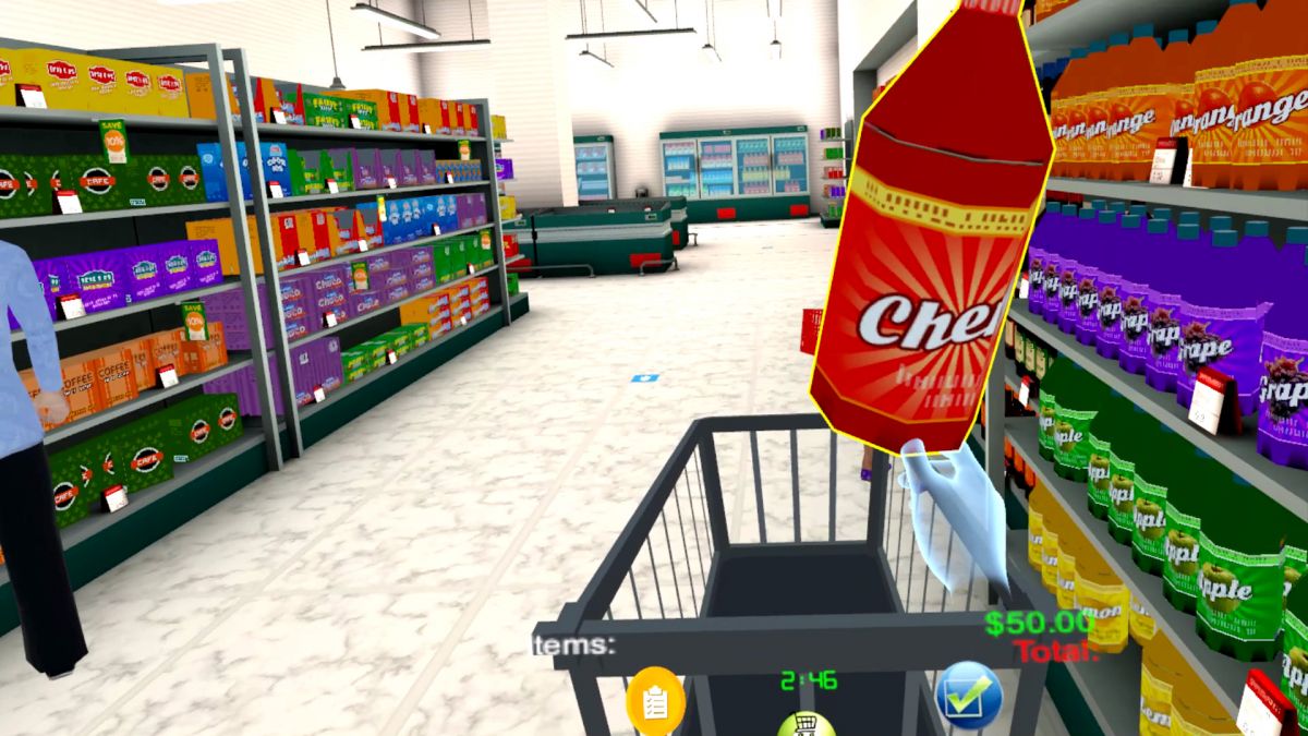 Supermarket VR and mini-games: обзор, публикации, гайды и релиз симулятор  игры Supermarket VR and mini-games