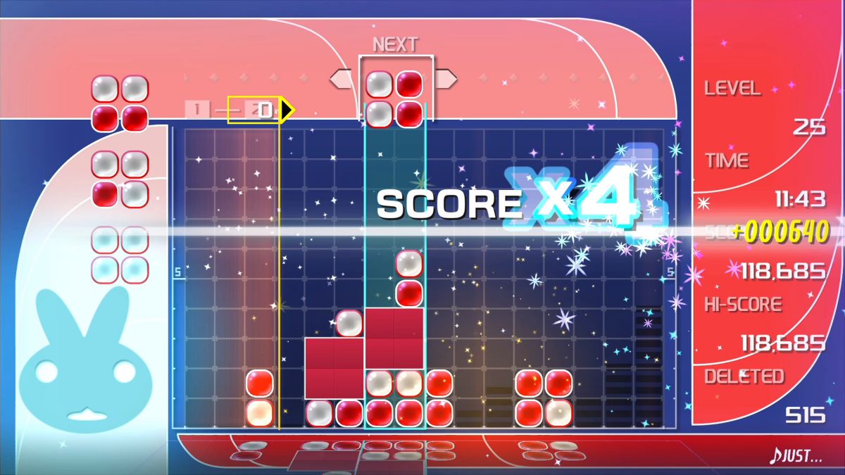 Скриншот 5 к игре LUMINES REMASTERED
