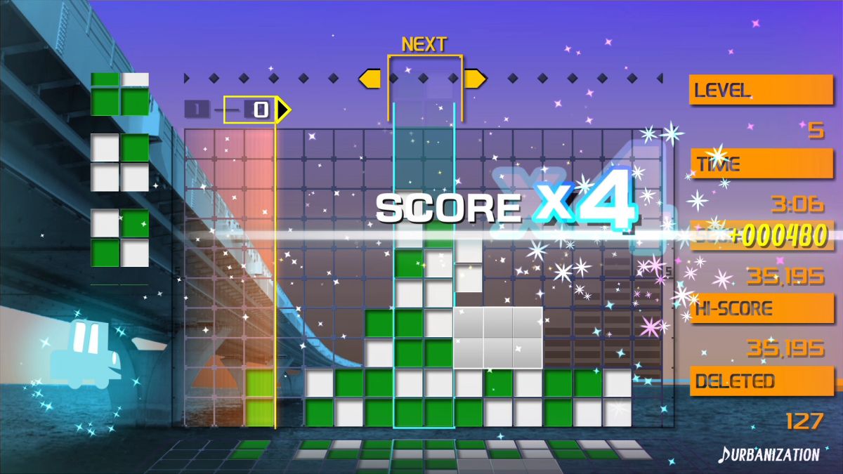 Скриншот 8 к игре LUMINES REMASTERED