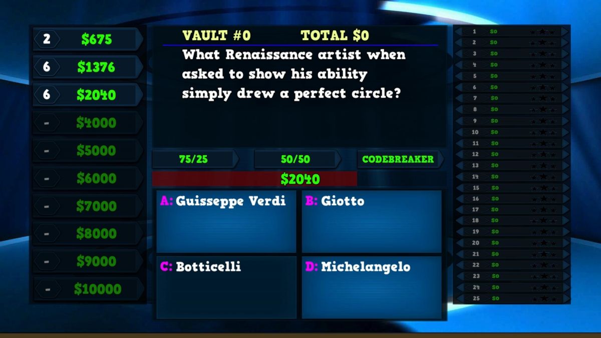 Скриншот 5 к игре Trivia Vault: Art Trivia