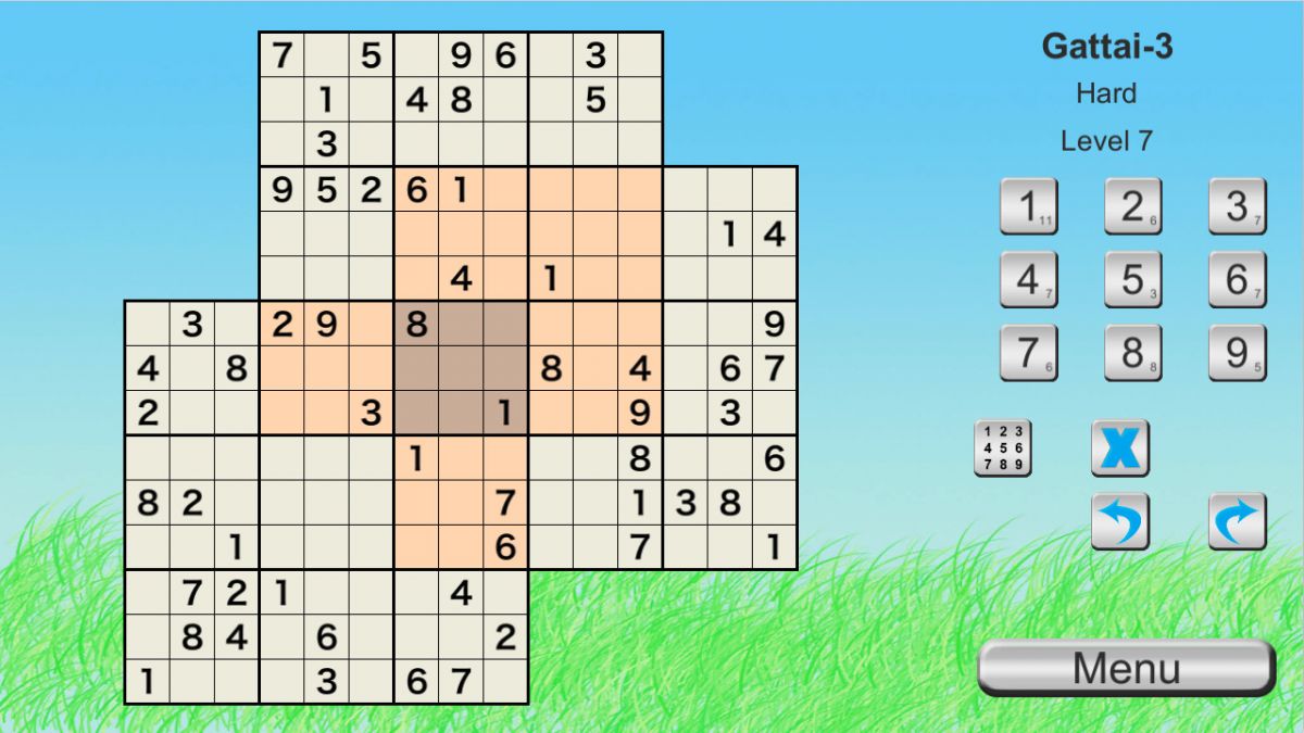Судоку. Игра Sudoku. Ultimate судоку. Ultimate Sudoku game. Судоку цветы