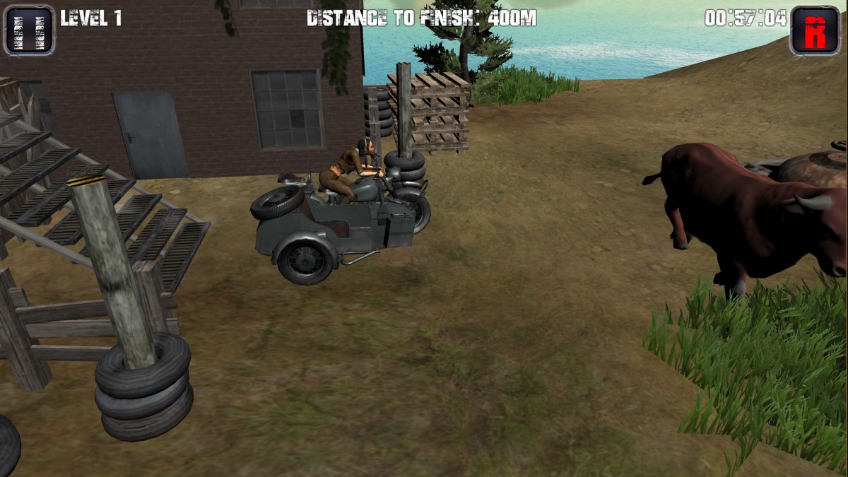 Скриншот 5 к игре Motorcycle, tricycle, ATV hill racing