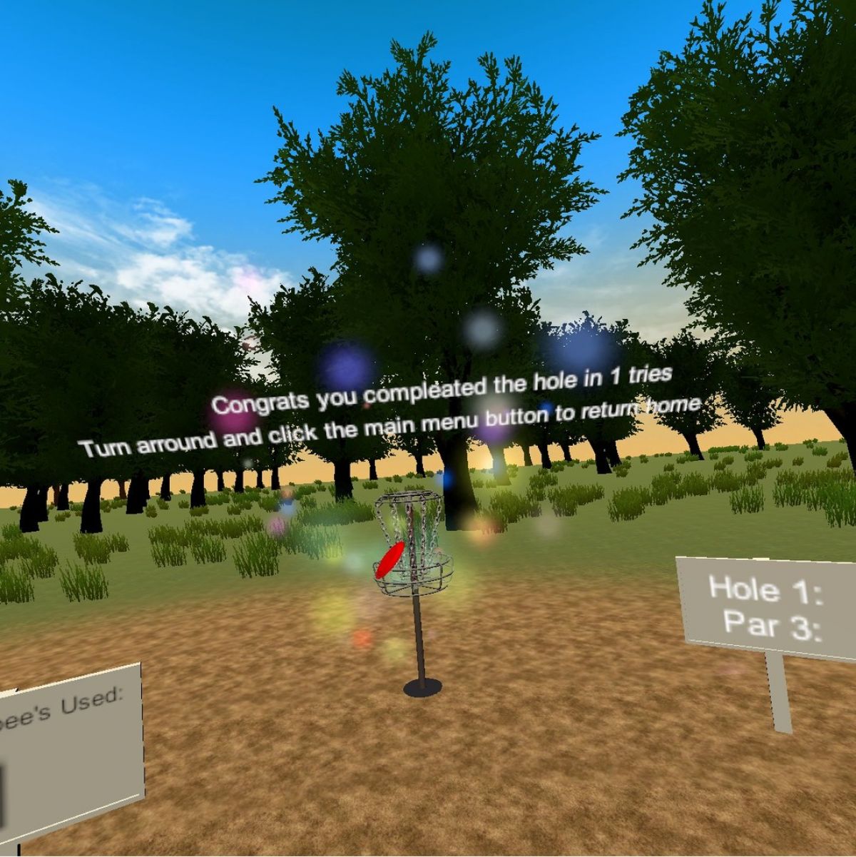 Скриншот 5 к игре Disc Golf VR