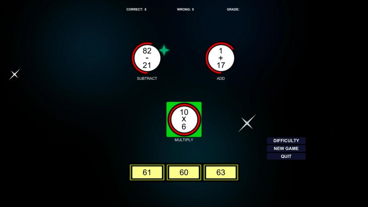 Скриншот 5 к игре Math Speed Challenge