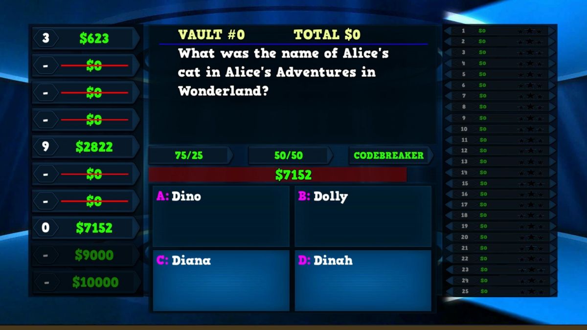 Скриншот 5 к игре Trivia Vault: Literature Trivia