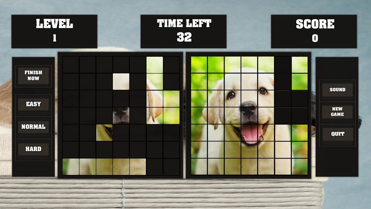 Скриншот 5 к игре Fitzzle Adorable Puppies