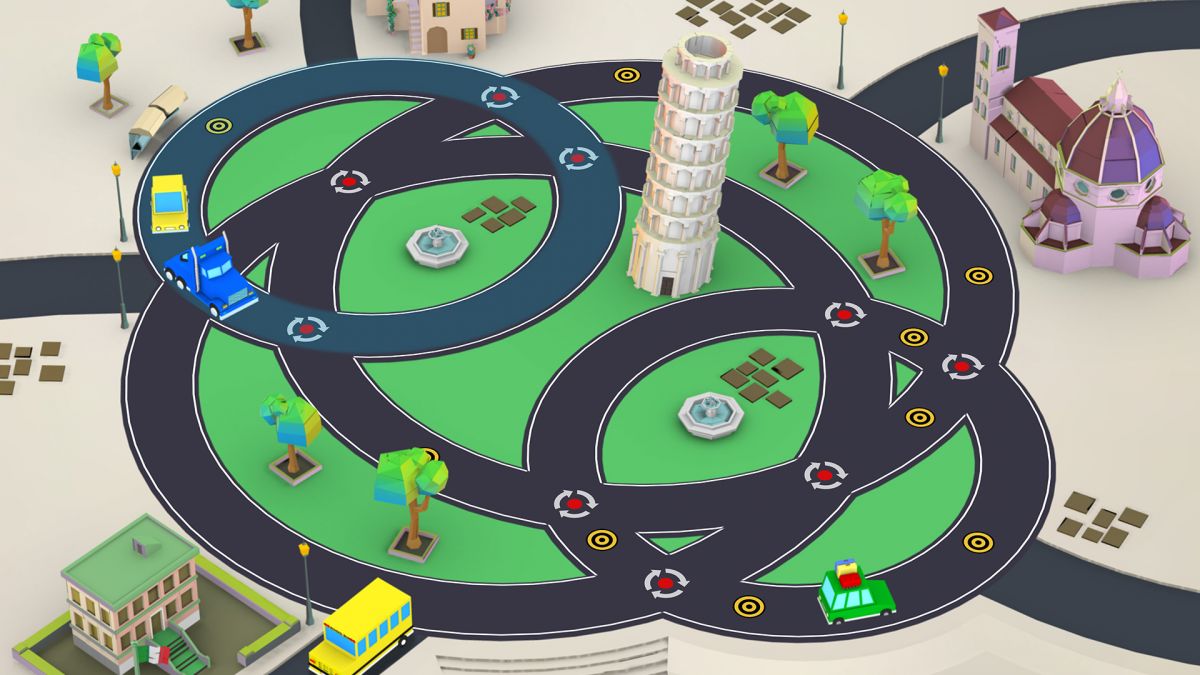 Скриншот 6 к игре Car Puzzle: Round Ways