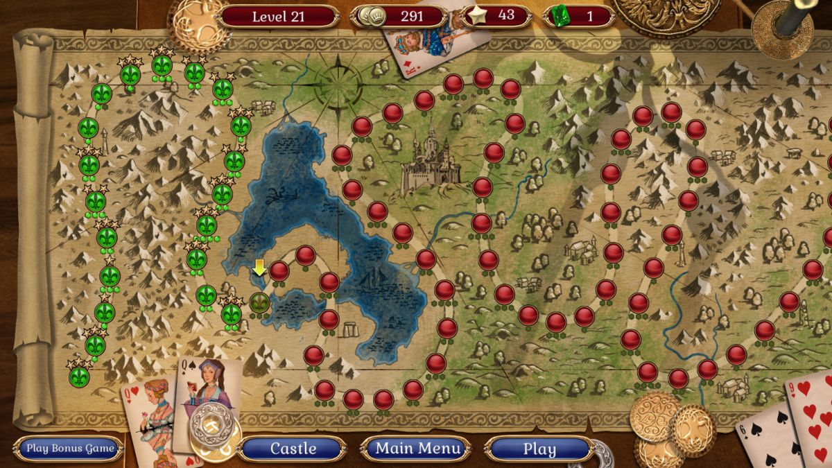 Скриншот 7 к игре Jewel Match Solitaire