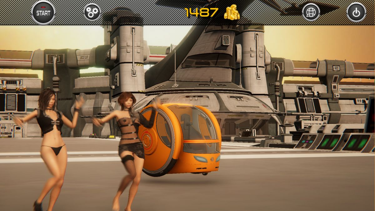Скриншот 7 к игре Sci-fi sexy racer