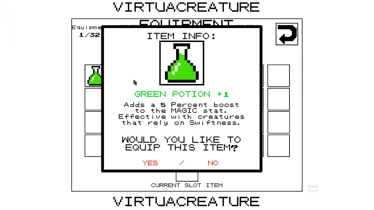 Скриншот 7 к игре VirtuaCreature (Legacy Version)