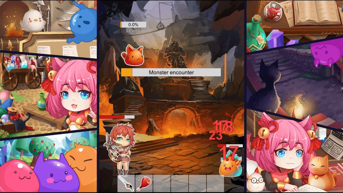 Скриншот 7 к игре Slime Age: Parody MMORPG Clicker