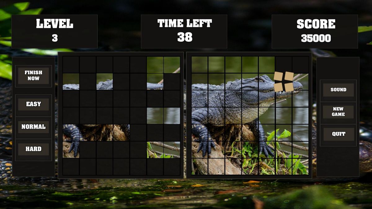 Скриншот 5 к игре Fitzzle: Vicious Alligators