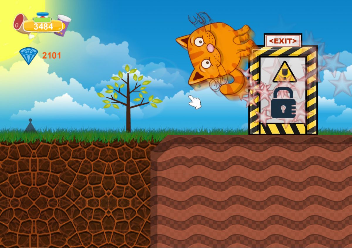 Скриншот 6 к игре Kitten and food: adventure park