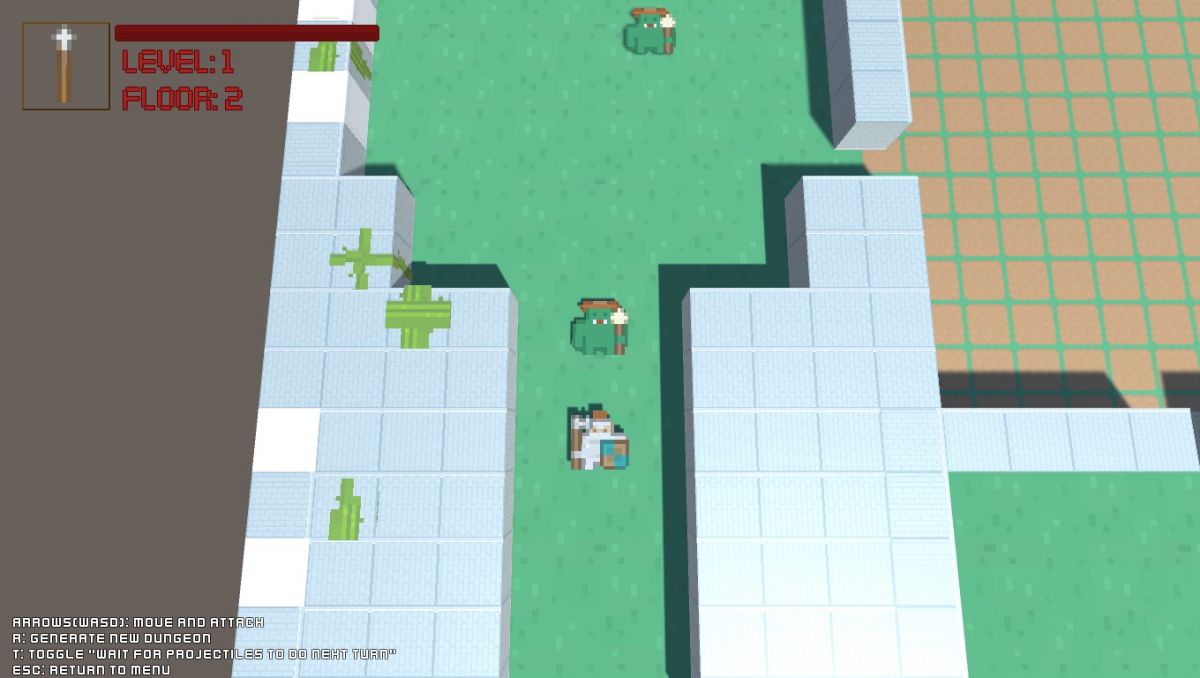 Скриншот 5 к игре Greeng 2D Dungeon