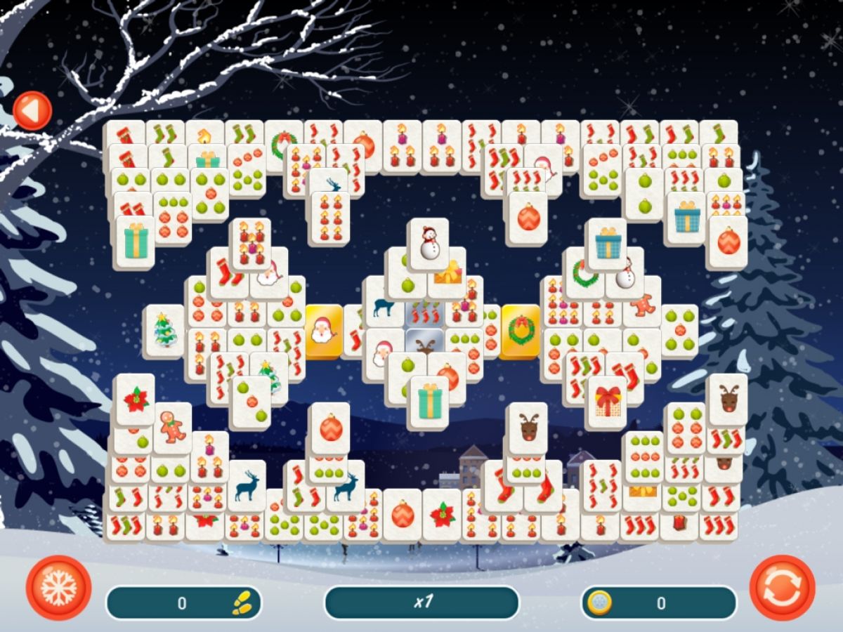 Скриншот 5 к игре Christmas Mahjong 2