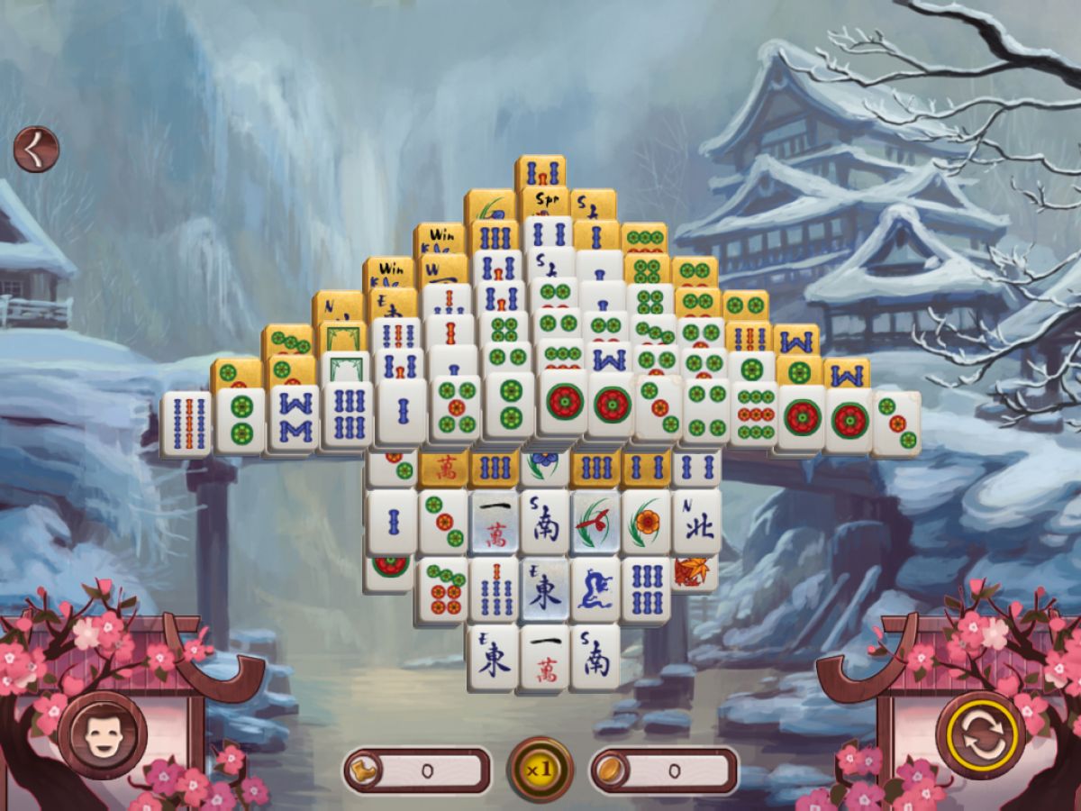 Скриншот 6 к игре Sakura Day 2 Mahjong