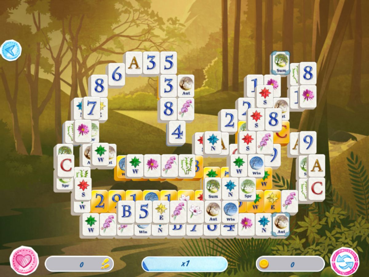 Скриншот 6 к игре Mahjong Valentine's Day