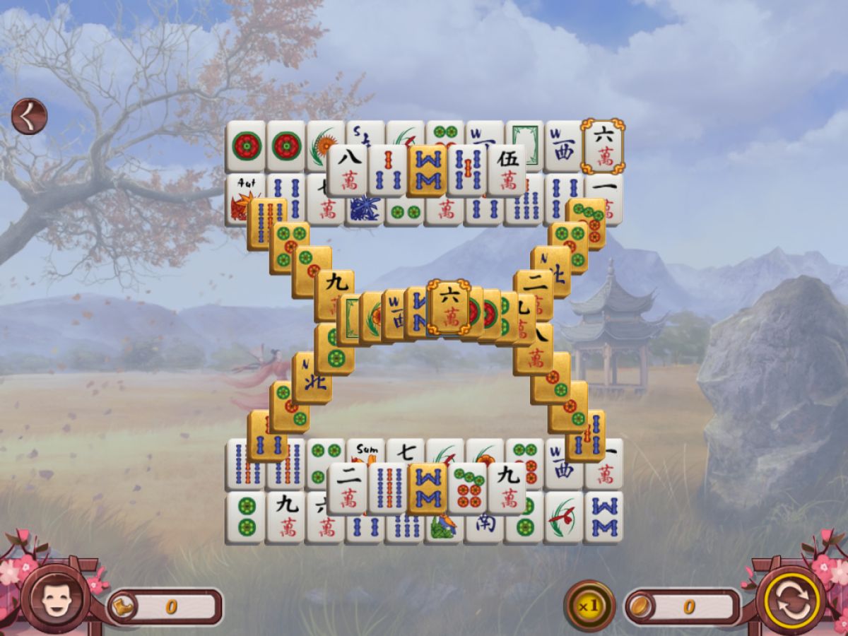 Скриншот 6 к игре Sakura Day Mahjong