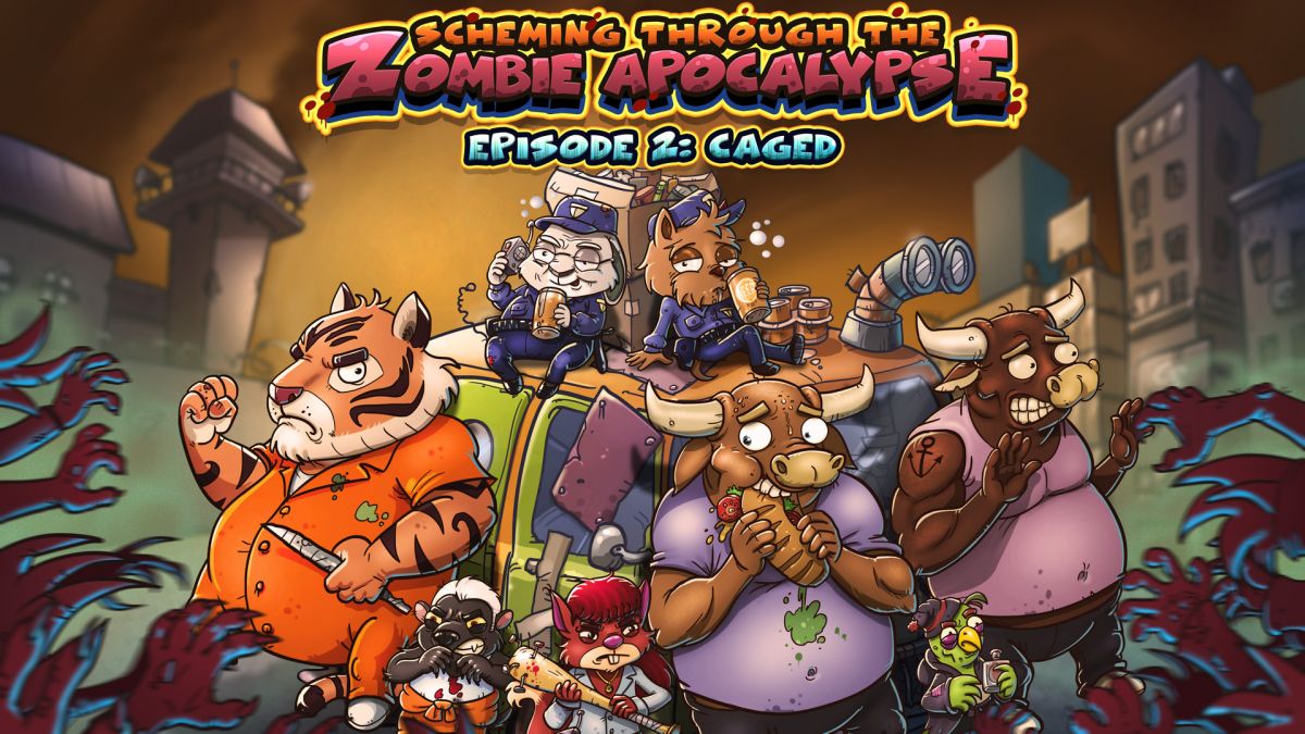 Скриншот 5 к игре Scheming Through The Zombie Apocalypse Ep2: Caged