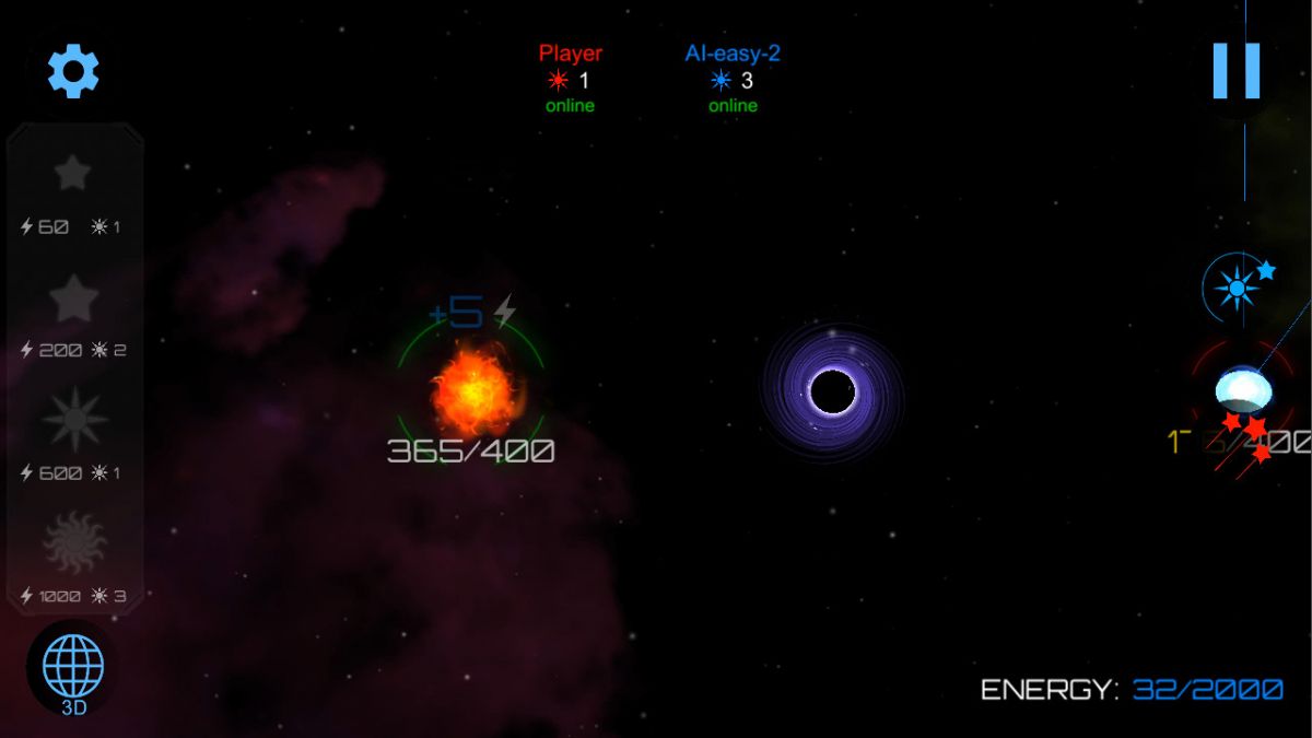 Скриншот 6 к игре Gravity Wars: Black Hole