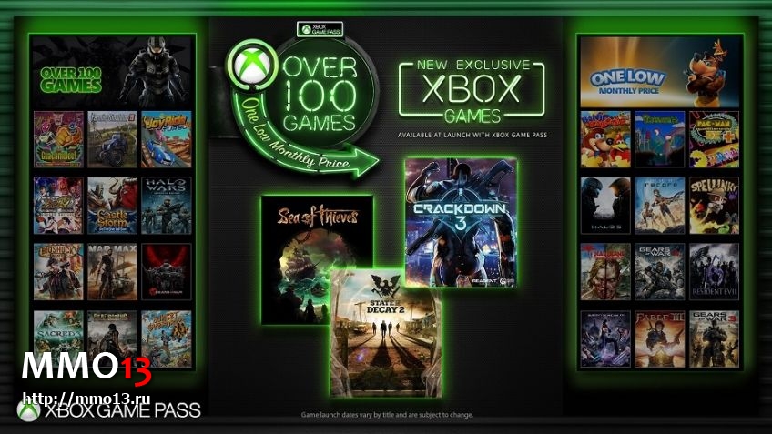 Сервис Xbox Game Pass будет запущен на PC