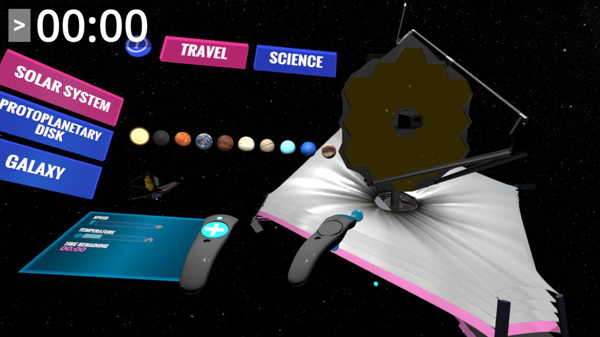 Скриншот 6 к игре WebbVR: The James Webb Space Telescope Virtual Experience