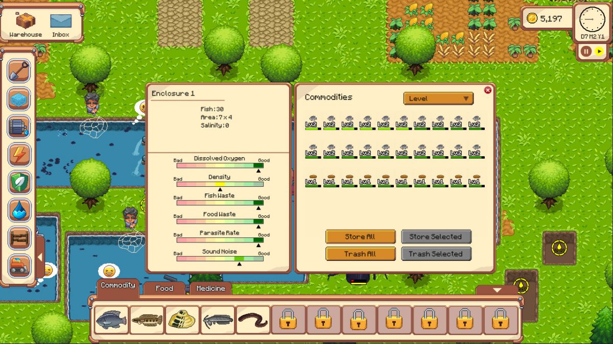 Скриншот 5 к игре Aquaculture Land: Fish Farming Simulation