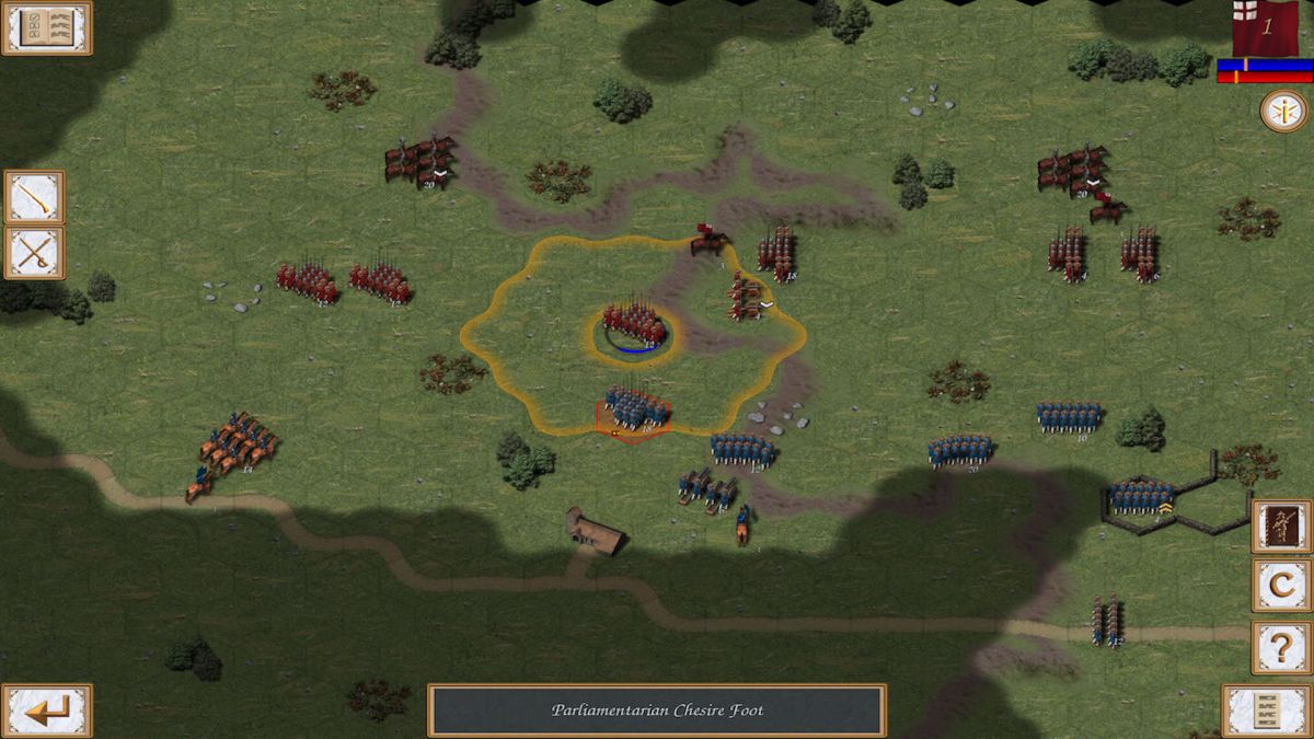 Скриншот 5 к игре Fire and Fury: English Civil War