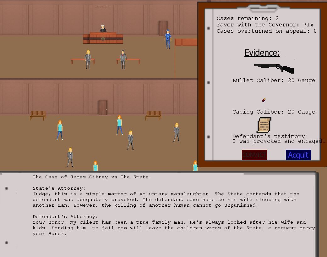 Скриншот 5 к игре Judged: A Court Simulator