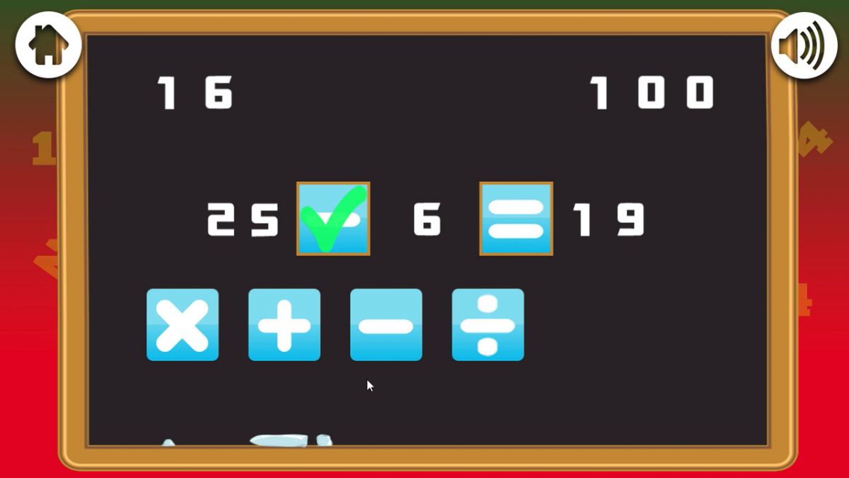Скриншот 5 к игре Elementary Arithmetic Game