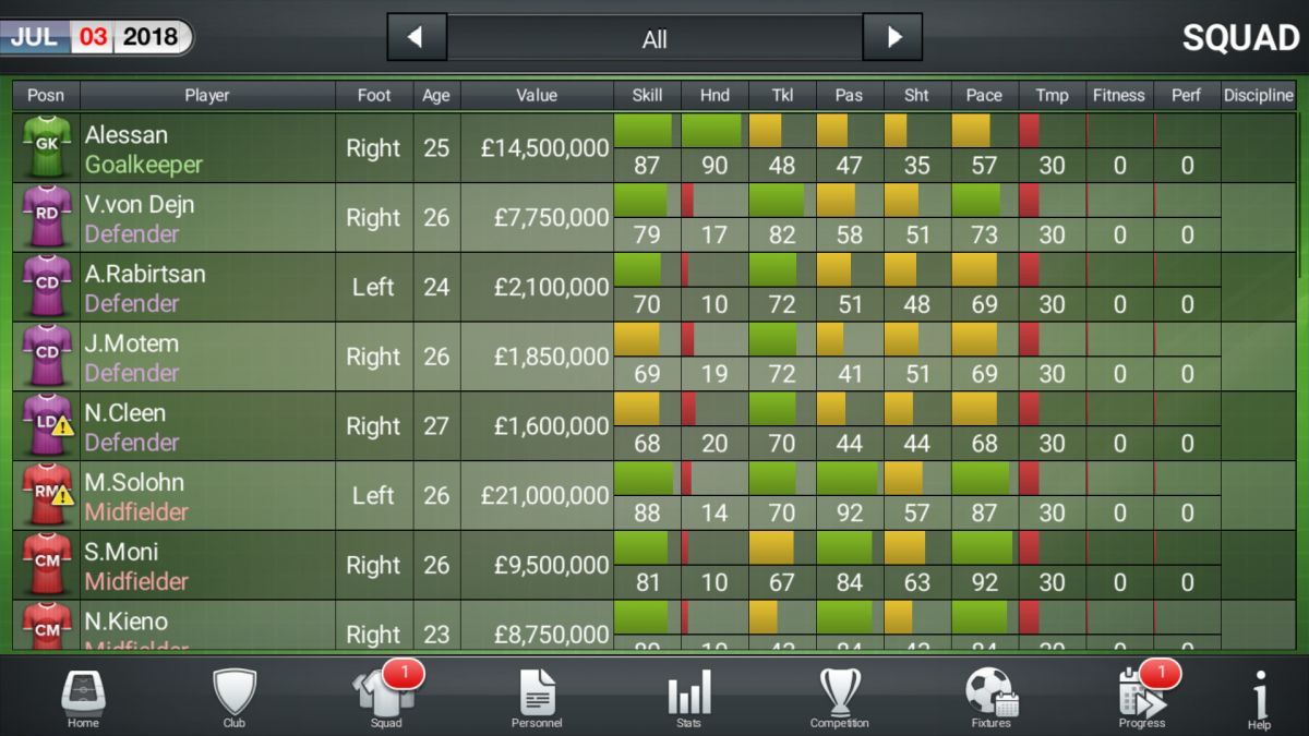 Скриншот 6 к игре Football Director 2019