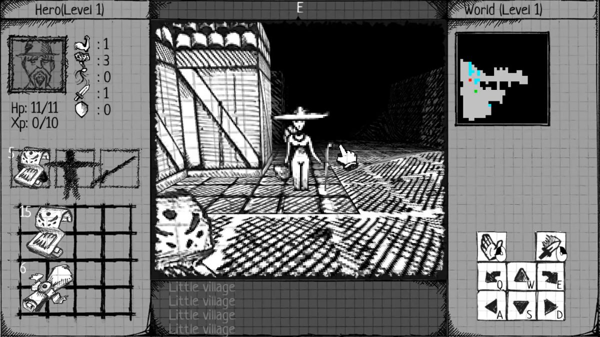 Скриншот 7 к игре Drawngeon: Dungeons of Ink and Paper