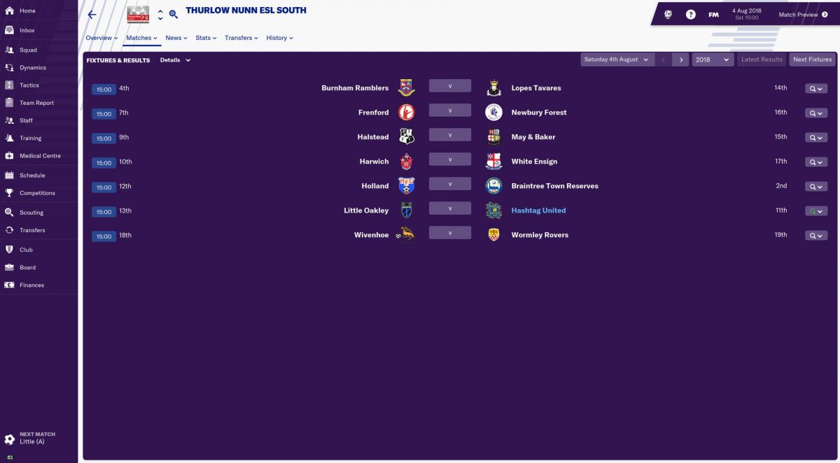 Скриншот 6 к игре Football Manager 2019: The Hashtag United Challenge