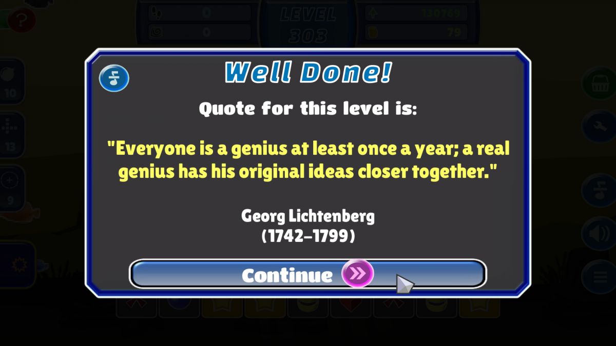 Скриншот 5 к игре Quotes Quest - Match 3