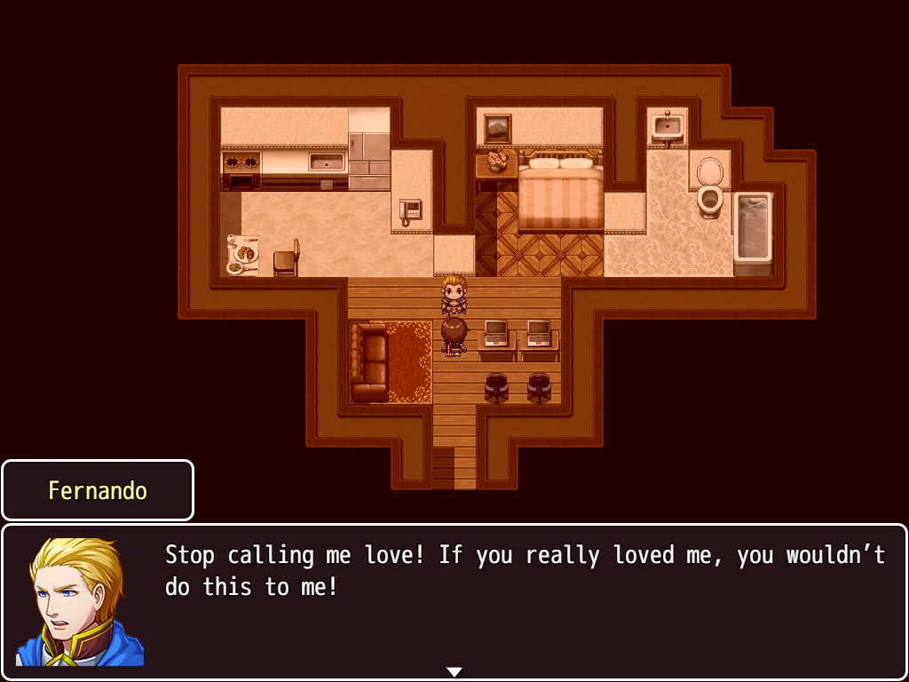 Скриншот 5 к игре Sick Love - An RPG Maker Novel