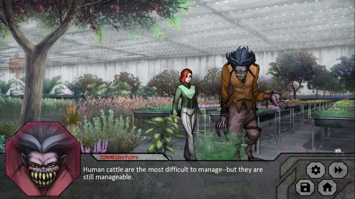 Скриншот 7 к игре Cannibal Lottery - Dystopian Visual Novel