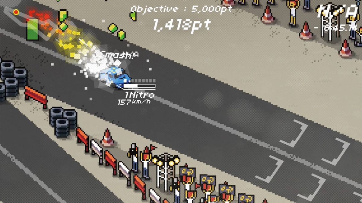 Скриншот 5 к игре Super Pixel Racers