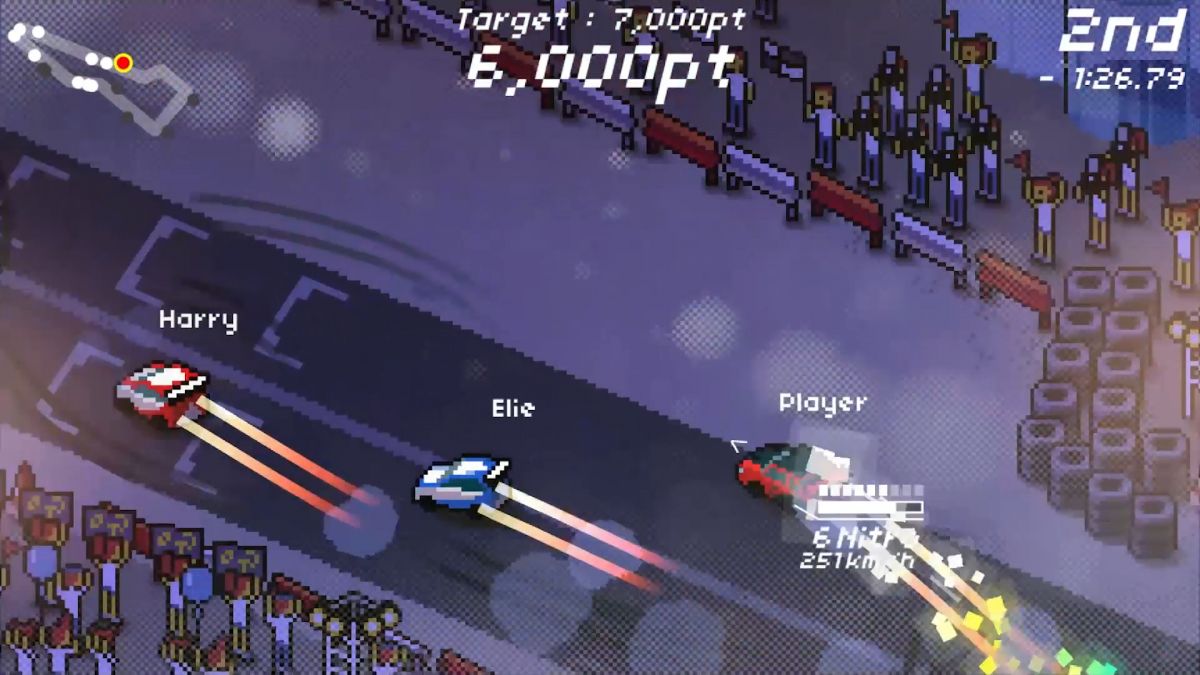 Скриншот 7 к игре Super Pixel Racers