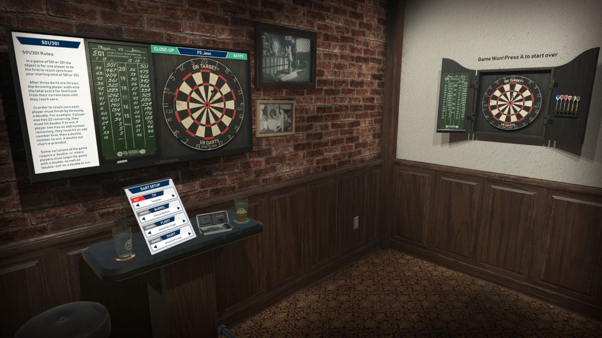 On Target VR Darts: обзор, публикации, гайды и релиз симулятор игры On  Target VR Darts