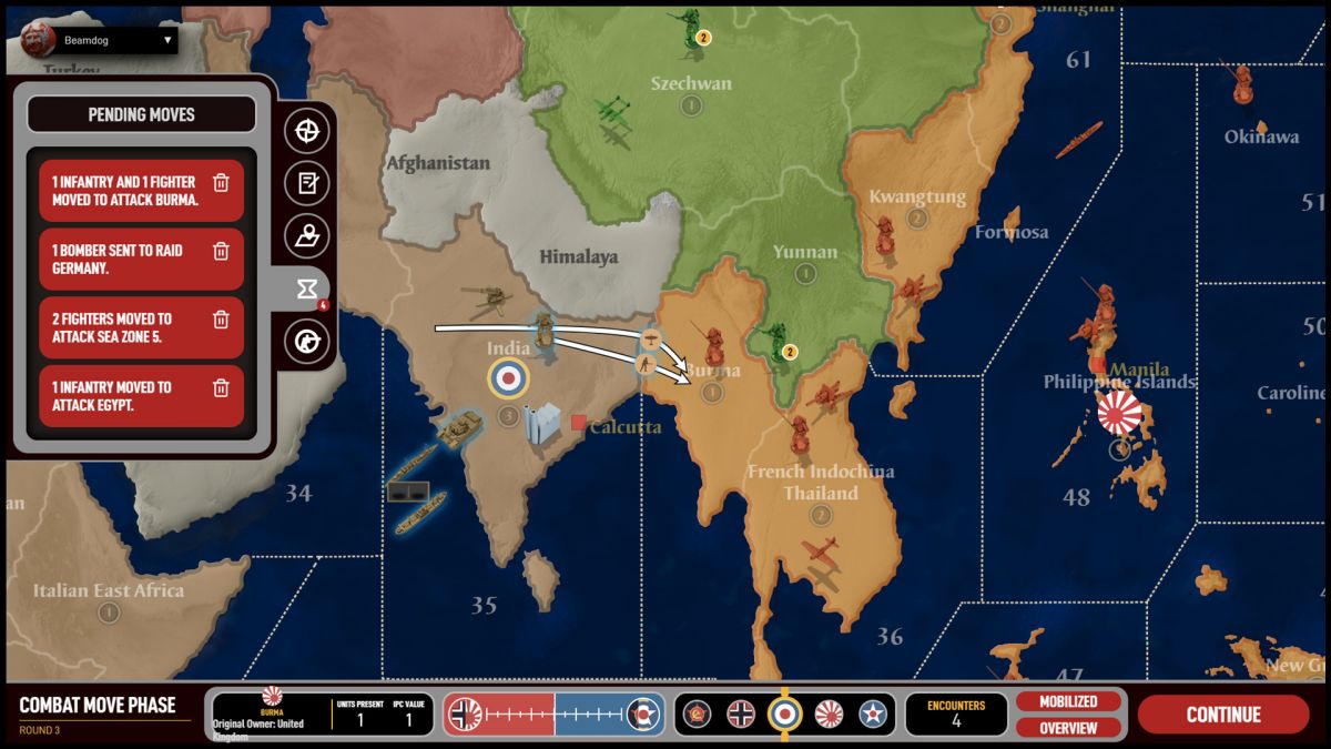 Скриншот 5 к игре Axis & Allies 1942 Online