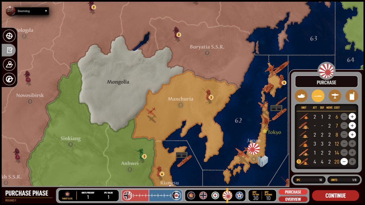 Скриншот 6 к игре Axis & Allies 1942 Online
