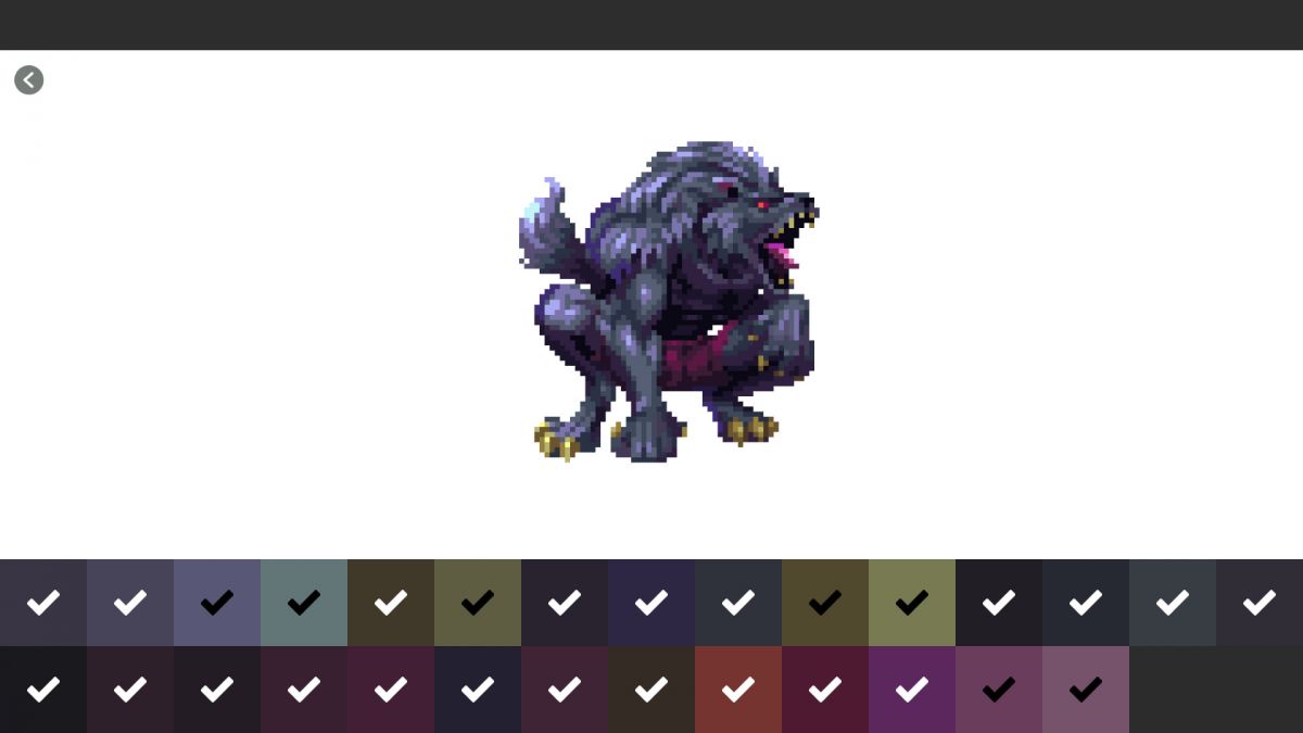 Скриншот 5 к игре Pixel Art Monster - Color by Number