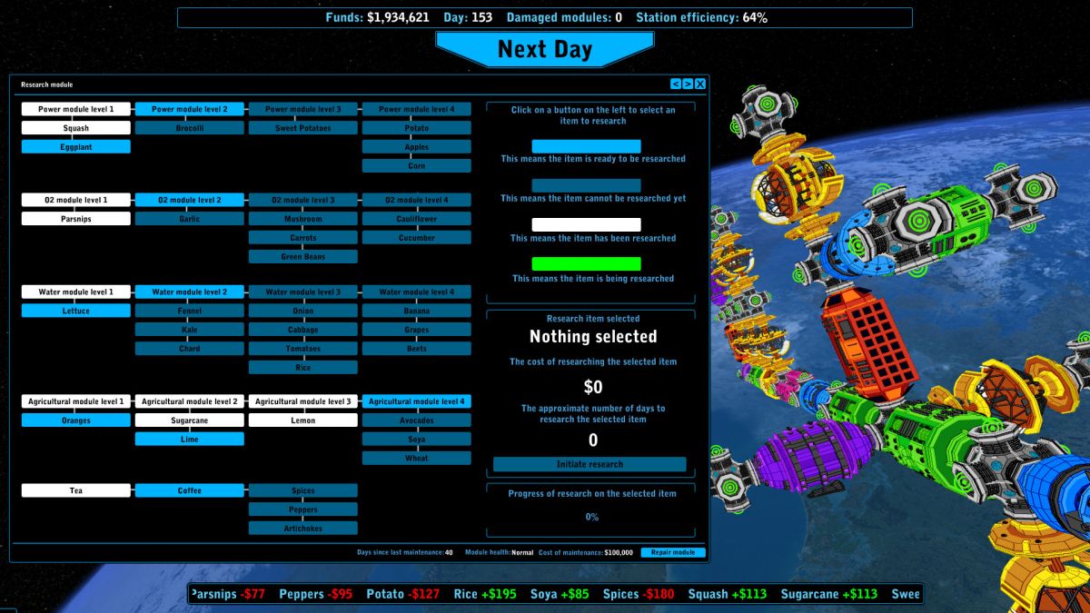 Скриншот 5 к игре Universal Space Station - Sci Fi Economy Management Resource Simulator